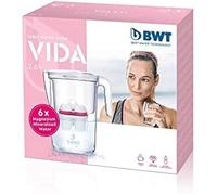 Filtre à eau - BWT - Vida Halbjahrespack - 6 x LongLife Filter - 2,6 Litres - Eau enrichie en magnésium