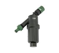 Filtre à eau CS 125 microns sans pression 1x pièce de tuyau rapide et 1x raccord de robinet pour l'arrosage du jardin avec tuyau perlé CS/tuyau d'arrosage