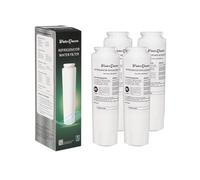 Filtre à eau de rechange for réfrigérateur, compatible avec Whirlpool, UKF8001, UKF8001AXX, UKF9001, 4396395, compatible avec Maytag, UKF8001 AXX, élimine le chlore(4pcs)