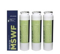 Filtre À Eau De Rechange For Réfrigérateur MSWF, Compatible Avec GE Les Modèles: 101820A, 101821B Et 101821(3 packs)