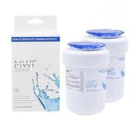 Filtre à eau de rechange for réfrigérateur MWF, compatible avec GE, MWFP, MWFA, GWF HDX, FMG-1, WFC1201, GSE25GSHECSS, PC75009, RWF1060, PP-RWF0600A, MB-F13(2Pcs)