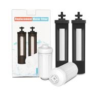 Filtre à eau de rechange pour Berkey, filtration de réduction de l'arsenic au fluorure avec membrane d'ultrafiltration, compatible avec le système de filtre à eau alimenté par gravité Berkey