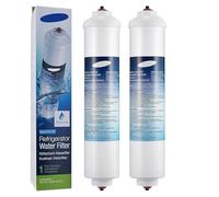 Filtre À Eau De Remplacement For Réfrigérateur, Compatible Avec HAFEX/EXP, WSF-100 Aqua-Pure Plus, Compatible Avec LG, 5231JA2010B GE GXRTQR, Compatible Avec Samsung, DA29-10105J(2pcs)