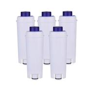 Filtre à eau douce Compatible for Machine café DLSC002 Delonghi DLS C002, 5513292811,CFL-950,SER3017,ECAM ESAM ETAM Series(5PCS)