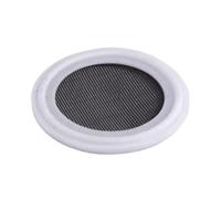 Filtre à eau, Filtre à tamis triple pince en acier inoxydable 316 PTFE - 10-500 mailles for l'industrie agroalimentaire, pharmaceutique et aérospatiale 1,5 pouce TC(150 Mesh)