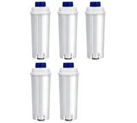Filtre À Eau For Machine À Café DLSC002, 1/10 Pièces, Compatible Avec Delonghi,accessoire De Remplacement 5513292811 CFL950 SER3017(5pcs)
