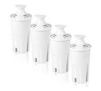 Filtre à eau for pichet certifié, remplacement, Compatible avec Brita, pichets et distributeurs(4pcs)