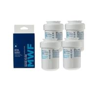 Filtre à eau for réfrigérateur. Compatible avec les modèles GE MWF, capacité de 300 gallons (1135 litres) et d'une durée vie 6 mois. Remplace MFF, MWFP, MWFA GWF(4PCS)
