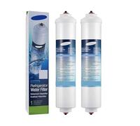 Filtre À Eau For Réfrigérateur, Compatible Avec Samsung, DA29-10105J HAFEX/EXP WSF-100 Aqua-Pure Plus 5231JA2010B, Compatible Avec GE GXRTQR, Filtre Intégré For Réfrigérateur(2pcs)