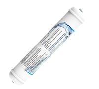 Filtre à eau intégré pour T33 compatible avec raccord rapide de 6,35 mm, filtration au carbone certifiée NSF, compatible avec les systèmes de purification de réfrigérateur et machine à glaçons