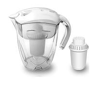 Filtre à Eau, Ioniseur de filtres à pichets d'eau alcaline minérale de 3,5 L - Filtres longue durée de vie de 400L - Système de filtration du purificateur - PH Alcaliseur(Pitcher and filter)