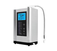 Filtre à eau, Ioniseur d'eau générateur d'hydrogène, purificateur, produit un système de filtre à eau acide alcalin PH 3.5 - 10.5 for la maison(Sliver)