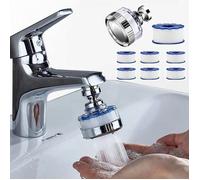 Filtre à eau - LARGEIGHT - Universel - Anti-calcaire - 6 éléments filtrants - Couleurs multiples