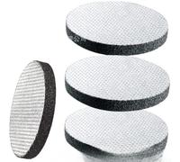 Filtre à eau, lot de 4 disques à charbon actif, réduit la dureté et haute capacité d'absorption pour un goût plus propre, remplacement compact pour pichets standard et bouteilles de sport