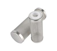 Filtre à eau miniature en acier inoxydable 12 mm 16 mm for système d'irrigation de jardin, brumisation, pompe à eau et filtration d'aquarium.(16mm)