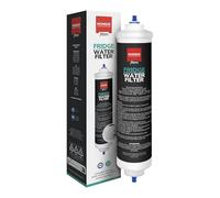 Filtre à eau Mondo compatible multi marques pour plusieurs réfrigérateurs Samsung, LG, Candy, Haier, Indesit, Whirlpool.