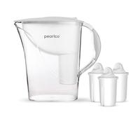 Filtre à eau PearlCo standard - Starter Pack + 3 cartouches (compatible avec BRITA Classic) Weiß