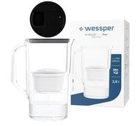 Filtre à eau pot plastique 2,8 L Wessper D1 SOLID FutureFlow 1 cartouche