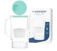 Filtre à eau pot plastique 2,8 L Wessper D1 SOLID FutureFlow 1 cartouche
