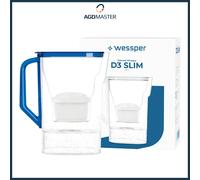 Filtre à eau pot Wessper D3 Slim 2,7 L - eau potable fraîche et meilleure