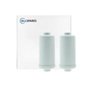 Filtre à eau pour fluor et arsenic (2pcs) AllSpares pour système de filtration p