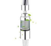 Filtre à eau pour lavabo de salle de bain, robinet d'évier | Filtre à eau à charbon rotatif à 360 degrés - Système de filtration de robinet, 3 modes de sortie d'eau pour cuisine et B