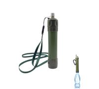 Filtre À Eau Pour L'extérieur, Paille, Outil De Filtrage Direct De L'eau Potable, Équipement De Survie D'urgence, Purificateur D'eau Pour Camping Et Randonnée