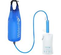 Filtre à eau pour l'extérieur Waterdrop - élimine 99,99% de toutes les bactéries, filtre de survie pour l'extérieur Waterdrop, système de filtration pour le camping avec gravité
