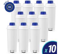 Aquafloow Filtre à eau de remplacement pour DeLonghi DLSC002 SER3017 – Lot de 10