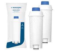 3x filtres à eau et 2x détartrant pour machines à café Delonghi SER3017 DLSC002