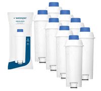 Wessper Filtres à eau pour Delonghi DLSC002 SER3017 – 3 filtres + 2 détartrants