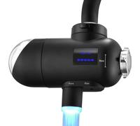 Filtre à eau pour robinet, désinfection par lumière bleue, eau potable sans odeur, élimine le chlore, les métaux lourds, goût amélioré, eau potable