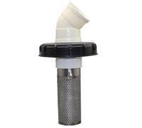 Filtre à eau pour seau à pluie, bouchon de tuyau pour feuilles mortes