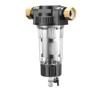 Filtre à eau, Pré-filtre for toute la maison, filtre à sédiments, système de purificateur pré-filtre Central, lavage contre-courant, maille en acier inoxydable(Host and 1x Filter)