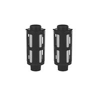 Filtre à eau, Pré filtrer les sédiments de toute la maison, préfiltre central filtre à eau, système purification contre-courant en acier inoxydable(2x Replace Filter)