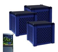 Filtre à eau Pure Cube 2.0 Pure Cube Water Trough Filter 2.0, Eco-Aquarium Water Trough Purifier Cube Activated Carbon Filter Media Honeycomb For Fish Tanks, Horse Troughs(3pcs)