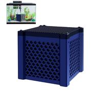 Filtre à eau Pure Cube Purificateur d'eau Eco-Aquarium Cube Filtre à charbon actif pour aquariums, bacs à chevaux, filtration super forte et contrôle des odeurs (bleu)