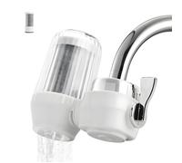 Filtre à Eau Robinet 2 en 1 Élimine Chlore Métaux Lourds & Mauvais Goût - Installation Facile Sans Outil en 30 Secondes