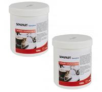 Filtre à eau ScanPart pour machine à café + 100 pastilles de nettoyage de 2 g - Entretien de la machine à café - Réduction du calcaire - Protection du circuit - Amélioration du goût - Accessoires pour