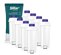 Filtre à eau Sillar pour machines à café Delonghi (DLS C002 SER3017) - 8 pièces - Remplacement