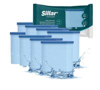 Filtre à eau Sillar pour machines à café Philips/Saeco (CA6903/00 CA6903/10) - 8 pièces
