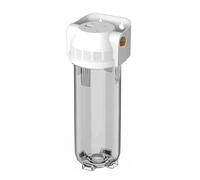 Filtre à eau transparent de 1,6 cm - Station de purification d'eau domestique - Pré-filtre - Systèmes de purification pour sources de filtration - Accessoire