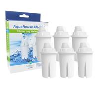 Filtre à eau universel AquaHouse pour carafes Brita Classic - Lot de 6