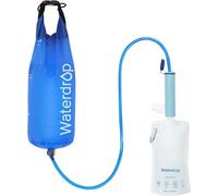 Filtre à eau Waterdrop pour l'extérieur - élimine 99,99% de toutes les bactéries, Filtre à eau pour l'extérieur Filtre à eau pour la survie Système de filtration pour le camping avec gravité