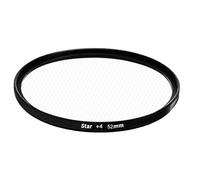 Filtre À Effet Étoile 52mm Pour Appareil Photo - Filtre Étoilé pour Objectif d'Appareil Photo 52mm,Monture Filetée Portable pour Photographes de Nuit Vidéastes Bloggers Voyage Étudiants Cinéma Passion