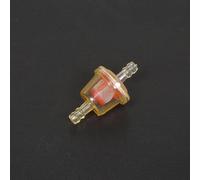 Filtre à essence durite 6mm transparent rouge compatible avec moto scooter quad