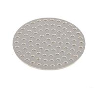 Filtre à expresso en acier inoxydable de rechange pour écrans à rondelles de 51, 53, 58 mm, conçu pour optimiser la distribution de l'eau et minimiser les effets de canalisation (53 mm)