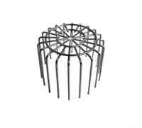 Filtre à feuilles de gouttière en acier inoxydable compatible avec les tailles de tuyau de descente courantes pour minimiser l'encrassement et prolonger la durée de vie du système de gouttière