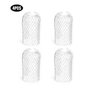 Filtre à Feuilles pour gouttière, Outil de Jardinage, crépines de Descente en Acier Inoxydable pour Tuyau de Drainage, kit Anti-Blocage