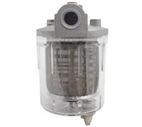 Filtre à fioul for brûleur à fioul, transparent, en polycarbonate, 1/2" et 3/8", for chaudière diesel 120 l/h, pièces détachées(PC 3 of 8 inch 120L)